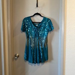 Womens top (Tye Dye look)